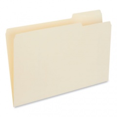 Universal Top Tab File Folders, 1/3-Cut Tabs: Right Position, Legal Size, 0.75" Expansion, Manila, 100/Box (15123)