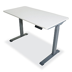 Victor Electric Height Adjustable Standing Desk, 48 x 23.6 x 28.7 to 48.4, White (VCTDC840W)