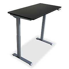 Victor Electric Height Adjustable Standing Desk, 48 x 23.6 x 28.7 to 48.4, Black (VCTDC840B)