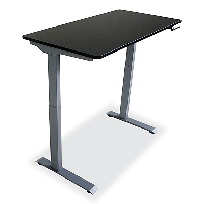 Victor Electric Height Adjustable Standing Desk, 48 x 23.6 x 28.7 to 48.4, Black (VCTDC840B)