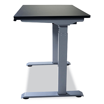 Victor Electric Height Adjustable Standing Desk, 36 x 23.6 x 28.7 to 48.4, Black (VCTDC830B)