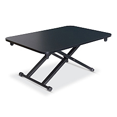 Victor Height Adjustable Laptop Standing Desk, 28.8 x 18.5 x 2.6 to 16, Black (VCTDCX110)