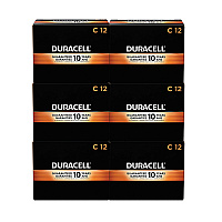 Duracell CopperTop Alkaline C Batteries, 72/Carton (DURMN1400)
