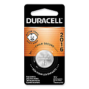 Duracell Lithium Coin Batteries With Bitterant, 2016 (DURDL2016BPK)