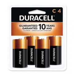 Duracell CopperTop Alkaline C Batteries, 4/Pack (MN1400R4ZX17)