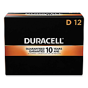 Duracell CopperTop Alkaline D Batteries, 12/Box (DURMN1300)