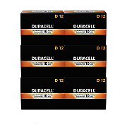 Duracell CopperTop Alkaline D Batteries, 72/Carton (DURMN1300BKD)