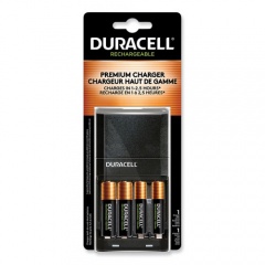 Duracell ION SPEED 4000 Hi-Performance Charger, Includes 2 AA and 2 AAA NiMH Batteries (CEF27)