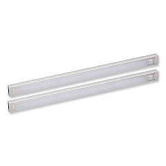 BLACK+DECKER LED Under Cabinet Lighting Kit with Magnetic Option Two-Bar Kit, 0.78w x 0.39h (LEDUC122DK)