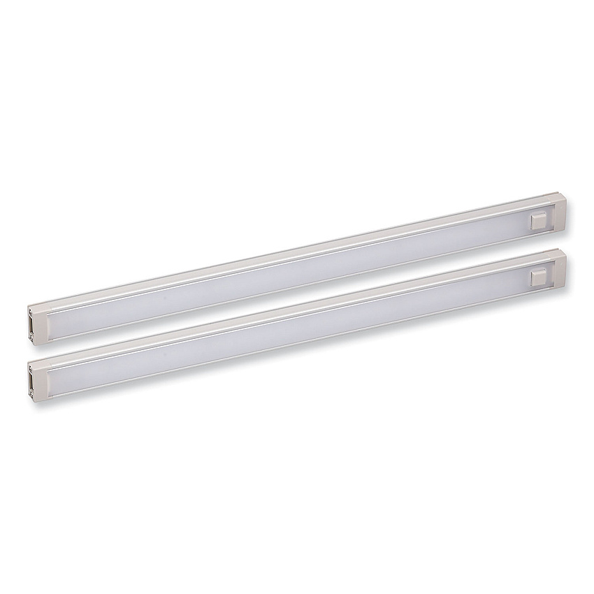 BLACK+DECKER LED Under Cabinet Lighting Kit with Magnetic Option Two-Bar Kit, 0.78w x 0.39h (LEDUC122DK)