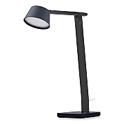 BLACK+DECKER PureOptics Verve Designer Series LED Desk Lamp with USB Port, 17.32" High, Black (LED2200USBBK)