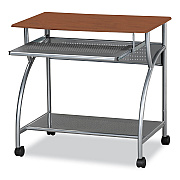 Safco Eastwinds Series Argo PC Workstation, 31.5" x 19.75" x 30.25", Medium Cherry (SAF947MEC)