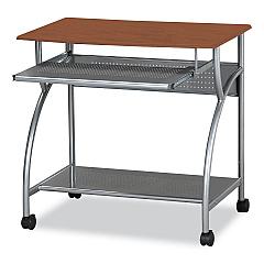 Safco Eastwinds Series Argo PC Workstation, 31.5" x 19.75" x 30.25", Medium Cherry (SAF947MEC)