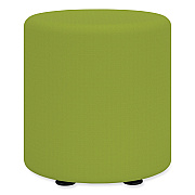 Safco Learn Cylinder Vinyl Ottoman, 15" dia x 18"h, Green (SAF8122GV)