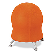 Safco Zenergy Ball Chair, Backless, Supports Up to 250 lb, Orange Fabric (SAF4750OR)