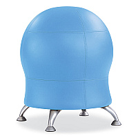 Safco Zenergy Ball Chair, Backless, Supports Up to 250 lb, Baby Blue Vinyl (SAF4751BUV)