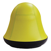 Safco Runtz Swivel Ball Chair, Backless, Supports Up to 250 lb, Green Vinyl (SAF4761GV)