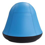 Safco Runtz Swivel Ball Chair, Backless, Supports Up to 250 lb, Baby Blue Vinyl (SAF4761BUV)