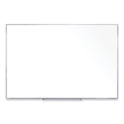 Ghent Non-Magnetic Whiteboard with Aluminum Frame, 60.63 x 36.44, White Surface, Satin Aluminum Frame (GHEM2354)