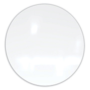 Ghent Coda Low Profile Circular Magnetic Glassboard, 48 Diameter, White Surface (GHECDAGM48WH)
