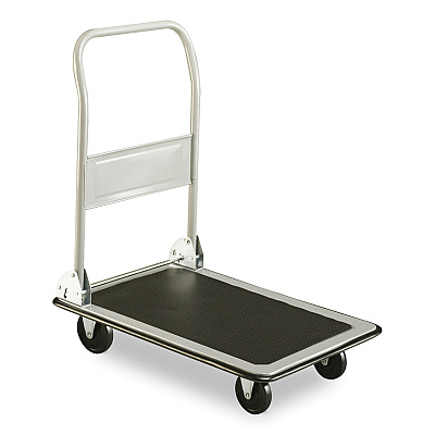 Safco Tuff Truck Platform Truck, 500 lb Capacity, 36 x 24, Gray (SAF4063)