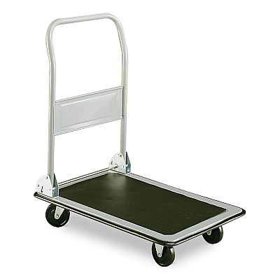 Safco Tuff Truck Platform Truck, 400 lb Capacity, 29 x 18.75, Gray (SAF4072)