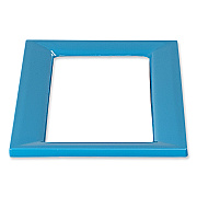Safco Mixx Recycling Center Lid, 9.87w x 19.87d x 0.62h, Blue (SAF9450BU)