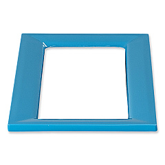 Safco Mixx Recycling Center Lid, 9.87w x 19.87d x 0.62h, Blue (SAF9450BU)