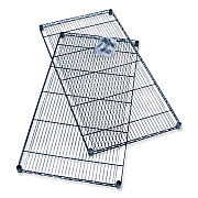 Safco Industrial Extra Shelf Pack, 36w x 18d x 1.5h Steel. Black, 2/Pack (SAF5287BL)