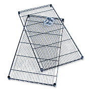 Safco Industrial Extra Shelf Pack, 36w x 24d x 1.5h, Steel, Black, 2/Pack (SAF5290BL)