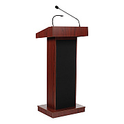 Oklahoma Sound Orator Lectern, 22 x 17 x 46, Mahogany (NPS800XMY)