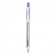 Pilot G-TEC-C Ultra Gel Pen, Stick, Extra-Fine 0.4 mm, Blue Ink, Clear Barrel, Dozen (35492)