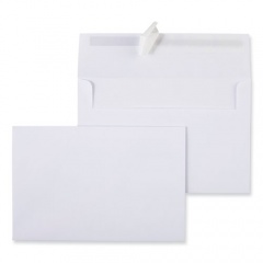 Universal Peel Seal Strip Business Envelope, #A9, Square Flap, Self-Adhesive Closure, 5.74 x 8.75, White, 100/Box (36107)