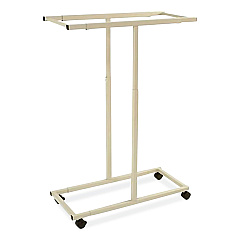 Safco Mobile Vertical File, 12 Hanging Clamps, 39.25w x 16d x 52h, Tan (SAF5059)