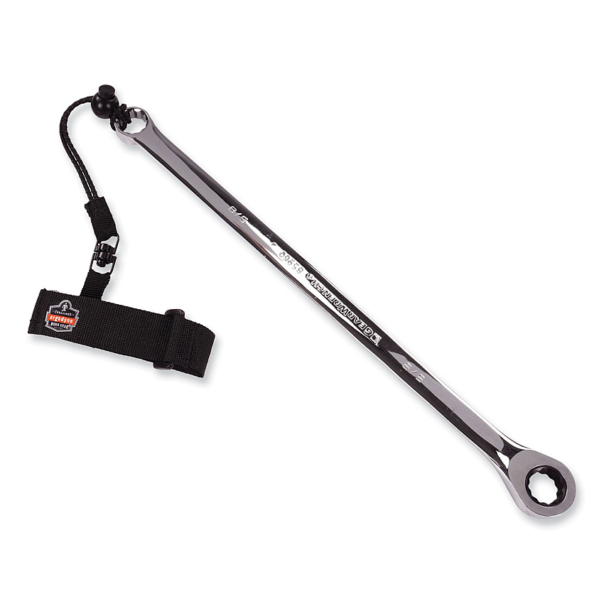ergodyne Squids 3115 Adjustable-Wrist Tool Lanyard with Loop Tether, 5" to 7" Wrist, 2 lb Max Working  Capacity, 7.5" Long (EGO19042)