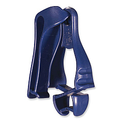 ergodyne Squids 3405MD Metal Detectable Belt Clip Glove Clip Holder, 1 x 1 x 6, Acetal Copolymer, Deep Blue (EGO19142)