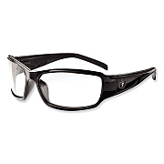 ergodyne Skullerz Thor Safety Glasses, Black Nylon Impact Frame, Clear Polycarbonate Lens (EGO51000)