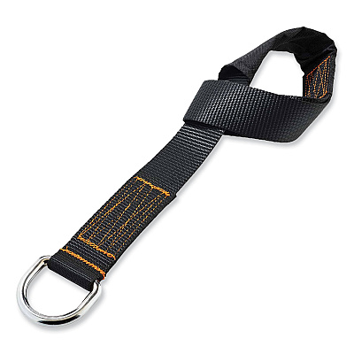 ergodyne Squids 3175 Accessory Anchor Strap, 40 lb Max Working Capacity, 23.5" Long, Black (EGO19175)
