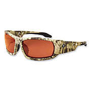 ergodyne Skullerz Odin Safety Glasses, Kryptek Highlander Nylon Impact Frame, Copper Polycarbonate Lens (EGO50320)
