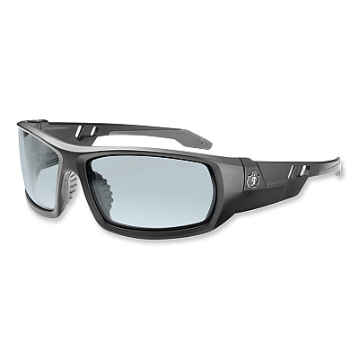 ergodyne Skullerz Odin Safety Glasses, Black Nylon Impact Frame, AntiFog Indoor/Outdoor Polycarbonate Lens (EGO50483)