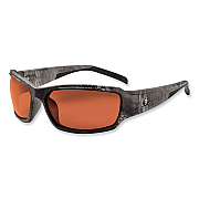ergodyne Skullerz Thor Safety Glasses, Kryptek Tyhpon Nylon Impact Frame, Polarized Copper Polycarb Lens (EGO51321)