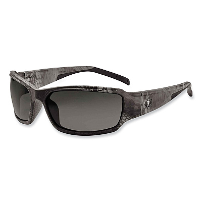 ergodyne Skullerz Thor Safety Glasses, Kryptek Tyhpon Nylon Impact Frame, Polarized Smoke Polycarb Lens (EGO51331)