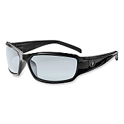 ergodyne Skullerz Thor Safety Glasses, Black Nylon Impact Frame, AntiFog Indoor/Outdoor Polycarbonate Lens (EGO51083)