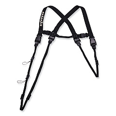 ergodyne Squids 3132 Barcode Scanner Lanyard Harness, Small: 13" Arm Strap, 32" Long Lanyard Strap, Black (EGO19163)
