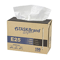 Taskbrand Economy Series E25 Scrim Reinforced Wipers, 16-13/16"hx14-1/2"d, 150 Sheet Per Pack, Case Of 6 Packs, Case Of 900 (N-E025IDW)