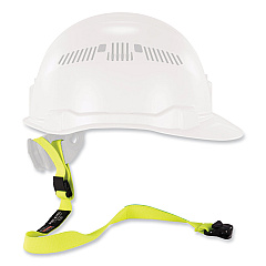ergodyne Squids 3155 Elastic Lanyard with Clamp, 2 lb Max Working Capacity, 18" to 48" Long, Lime (EGO19155)