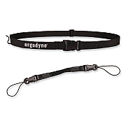 ergodyne Squids 3135 Barcode Scanner Belt with Hook + Adaptor Strap, Small: 29" to 53" Long, Black (EGO19167)