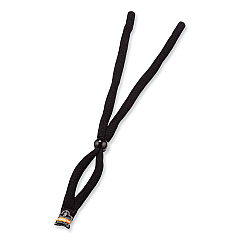 ergodyne Skullerz 3200 Cotton Eyewear Lanyard, 14" Long, Black (EGO19152)