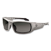 ergodyne Skullerz Odin Safety Glasses, Matte Gray Nylon Impact Frame, Polarized Smoke Polycarbonate Lens (EGO50131)
