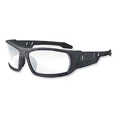 ergodyne Skullerz Odin Safety Glasses, Kryptek Typhon Nylon Impact Frame, Clear Polycarbonate Lens (EGO50500)